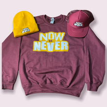 Load image into Gallery viewer, Big Burgundy N.O.N Sweatshirt
