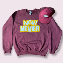 Load image into Gallery viewer, Big Burgundy N.O.N Sweatshirt
