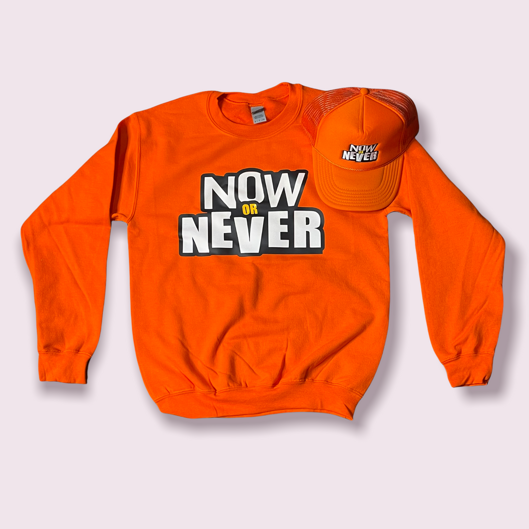 Orange N.O.N Sweatshirt🍊