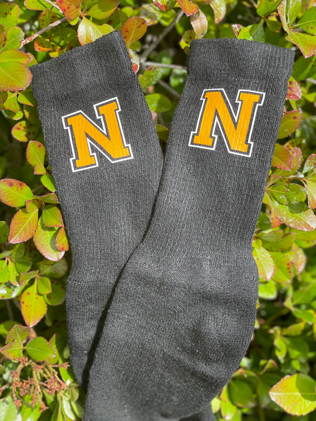 Now Or Never University Socks